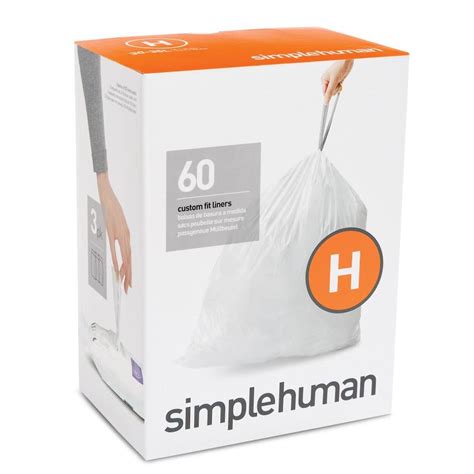 simple human h bags dupe|simplehuman replacement bags.